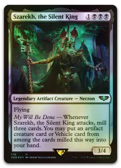 Szarekh, the Silent King #170 (Foil) (LP) Warhammer 40,000 40K Magic MTG - Image 1