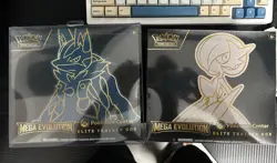 Pokemon TCG Mega Evolutions Pokemon Centre ETB Lucario and Gardevoir SEALED - Image 1