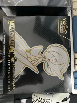 Pokemon TCG Mega Evolutions Pokemon Centre ETB Lucario and Gardevoir SEALED - Image 2