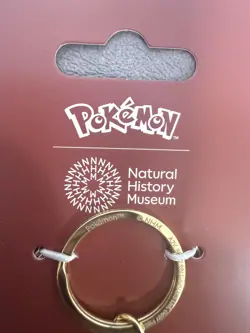 Pokemon X Natural History Museum Eevee Evolution Key Ring & Magnet Exclusive ✅ - Image 4