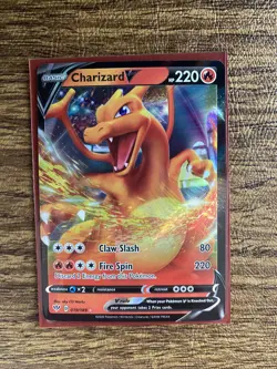 Charizard V Ultra Rare 019/189 Darkness Ablaze Pokemon Card NM/M - Image 1
