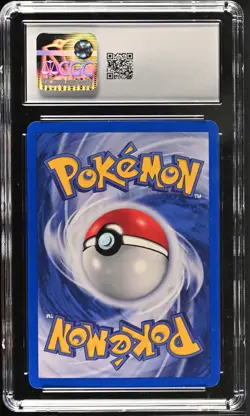 CGC 8.5 Rocket's Moltres Gym Heroes 1st Edition 12/132 Black Dot Error Pokemon - Image 2