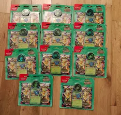 📌11x Pokemon Mega Evolution: Ascended Heroes 2-Pack Blister Collection (ERIKA) - Image 1