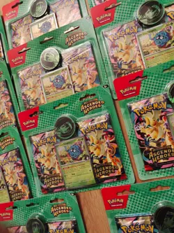 📌11x Pokemon Mega Evolution: Ascended Heroes 2-Pack Blister Collection (ERIKA) - Image 4