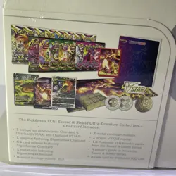 Pokemon TCG Charizard Ultra Premium Collection -16 Packs Sword N Shield Boosters 820650851117 - Image 3