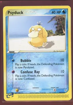 Psyduck Non-Holo Common LP/Pl 44/95 EX Team Magma vs Team Aqua Pokemon - Image 1