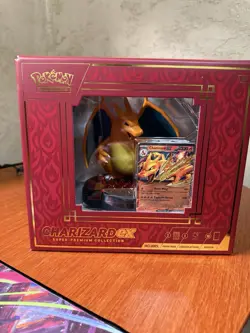 Pokemon Charizard ex Super-Premium Collection Sealed Box 10 Boosters Promo - Image 1