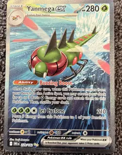 Pokemon S&V Destined Rivals Yanmega ex 228/182 Special Illustration Rare NM - Image 2