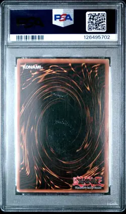 2002 YU-GI-OH! STARTER DECK: KAIBA 1ST ED #001 BLUE-EYES WHITE DRAGON PSA 2 - Image 2