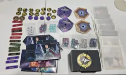 Many Disney Lorcana Dice Lore Counters Dividers Acrylic Tokens Deck Box & More - Image 1