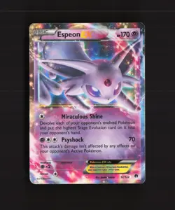 Espeon EX 52/122 XY Breakpoint Ultra Rare Holo Pokemon Card LP - Image 1