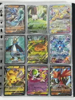Pokemon Card Collection Binder Lot Holo Rare Charizard Promo Jolteon Pikachu - Image 1