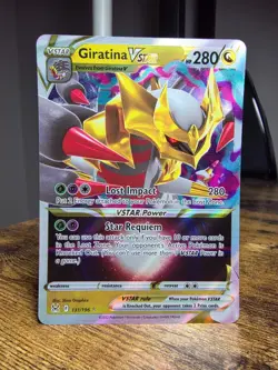 Giratina Vstar 131/196 Ultra Rare - Lost Origin Pokemon Card - NM - Image 1