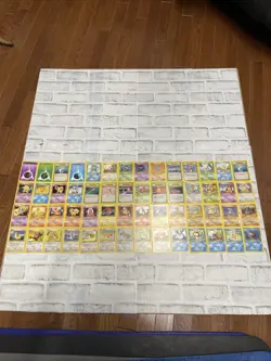 Pokemon Base Set 2 Non Holo Lot of 56 Cards WOTC TCG LP/NM Pokemon - NO DUPES - Image 1