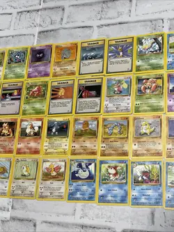 Pokemon Base Set 2 Non Holo Lot of 56 Cards WOTC TCG LP/NM Pokemon - NO DUPES - Image 5