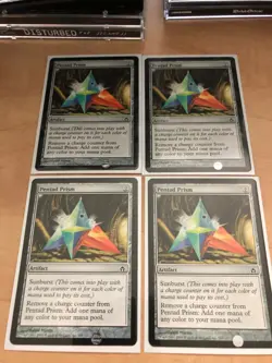4x PENTAD PRISM - Magic The Gathering MtG Fifth Dawn playset - Image 1