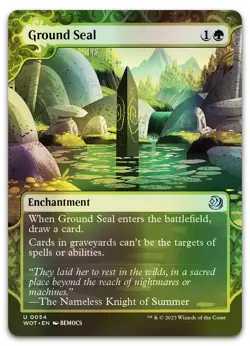 Ground Seal #54 (Foil) (NM) Wilds of Eldraine WOT Magic MTG - Image 1