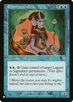 1x Empress Galina Heavy Play MTG Magic - Kid Icarus - - Image 1