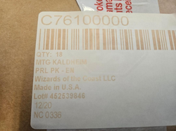 MTG Kaldheim Prerelease Pack Kit CASE(=18Kits) SEALED English FREEship - Image 1