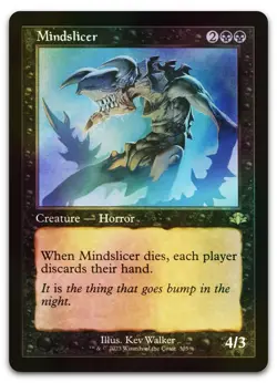 Mindslicer (Retro Frame) #305 (Foil) (NM) Dominaria Remastered DMR Magic MTG - Image 1