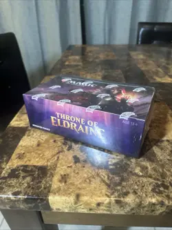 Magic the Gathering Throne of Eldraine Booster Box, 36 Packs, New Sealed 630509785223 - Image 1