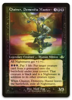 Chainer, Dementia Master (Retro Frame) #299 (Foil) NM Dominaria Remastered - Image 1