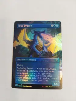 Blue Dragon (Borderless) Adventures in the Forgotten Realms Foil - Image 1