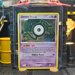 Unown S Secret Wonders Pokemon TCG 39/132 Diamond & Pearl Rare - Image 1