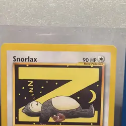 Vintage Pokemon TCG Snorlax #49 WOTC Black Star Promo - Image 5