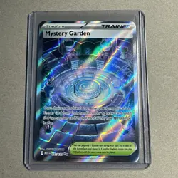 Mystery Garden 172/132 Mega Evolution Pokemon TCG Trainer Stadium Ultra Rare NM - Image 1