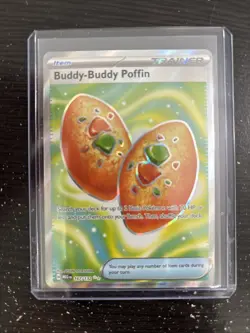 2025 Pokemon Mega Evolution Buddy-Buddy Poffin Ultra Rare #167/132 - Image 1