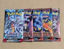 pokemon booster pack lot sealed(x5) - Image 1