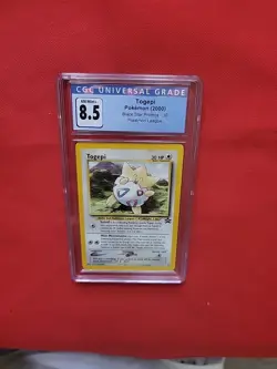 Pokemon: Togepi #30 Black Star Promos Pokemon League 2000 Vintage- CGC 8.5 - E67 - Image 4
