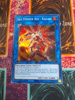 Yu-Gi-Oh! TCG Sky Striker Ace - Kagari Dark Saviors DASA-EN027 Super Rare 1st NM - Image 1
