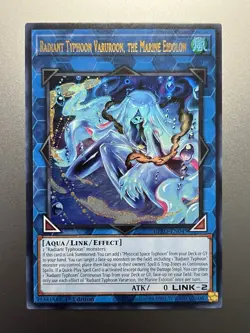 Yugioh - Radiant Typhoon Varuroon, The Marine Eidolon Ultra Rare BPRO-EN049, NM - Image 1