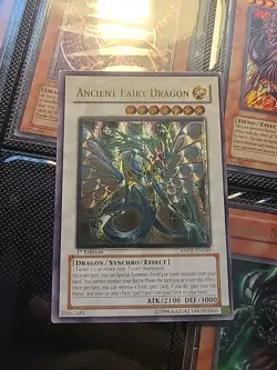 Yugioh Ancient Fairy Dragon - 1ST EDITION - ANPR-EN040 Ultimate Rare - Image 1