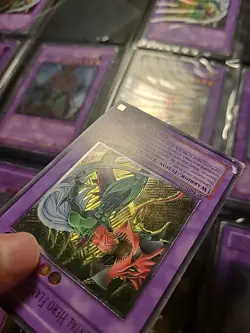 Yugioh Elemental Hero Flame Wingman TLM-EN035 Ultimate Rare 1st Edition - Image 5