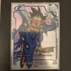 Dragon Ball Card Game Fusion World FP-024 Promo Daima Limited Son Goku - Image 1