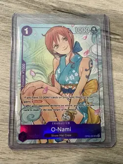 O-Nami (Illustration Box Vol.1) OP05-062 One Piece Promotion Cards Foil - Image 1