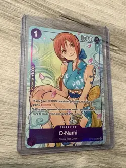 O-Nami (Illustration Box Vol.1) OP05-062 One Piece Promotion Cards Foil - Image 3