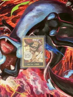Don!! Card Op-13 Gol.D.Roger English One Piece - Image 1