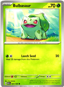 Pokemon TCG Bulbasaur and Ivysaur - Choose Your Card-Various Sets and Styles LP+ - Image 2
