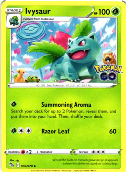 Pokemon TCG Bulbasaur and Ivysaur - Choose Your Card-Various Sets and Styles LP+ - Image 4