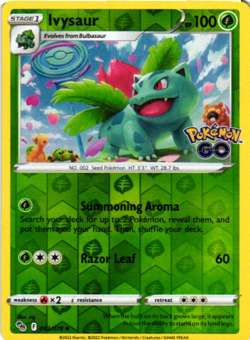 Pokemon TCG Bulbasaur and Ivysaur - Choose Your Card-Various Sets and Styles LP+ - Image 5