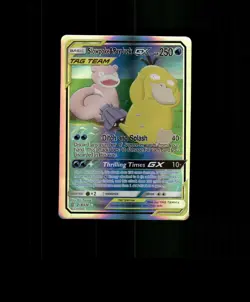 Fan-Art READ DESCRIPTION BELOW HOLO PSYDUCK Card SLOWPOKE Pokemon Card p3 - Image 1