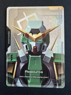Lot of 3 Gundam Card Game Steel Requiem Resource R-023 R-026 R-029 NM or Better - Image 2