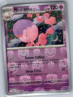 Musharna (Master Ball) 036/086 SV: Black Bolt - Pokemon Card - NM - Image 1