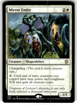 Mirror Entity - NM English MTG Commander 2021 Crimson Vow - Image 1