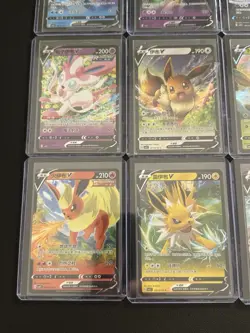 Chinese Pokemon Eeveelutons NM Set Of 9 Cards!! - Image 2