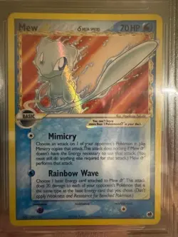 Mew Gold Star Delta Species Holo BGS 8 Dragon Frontiers 101/101 Pokemon - Image 2